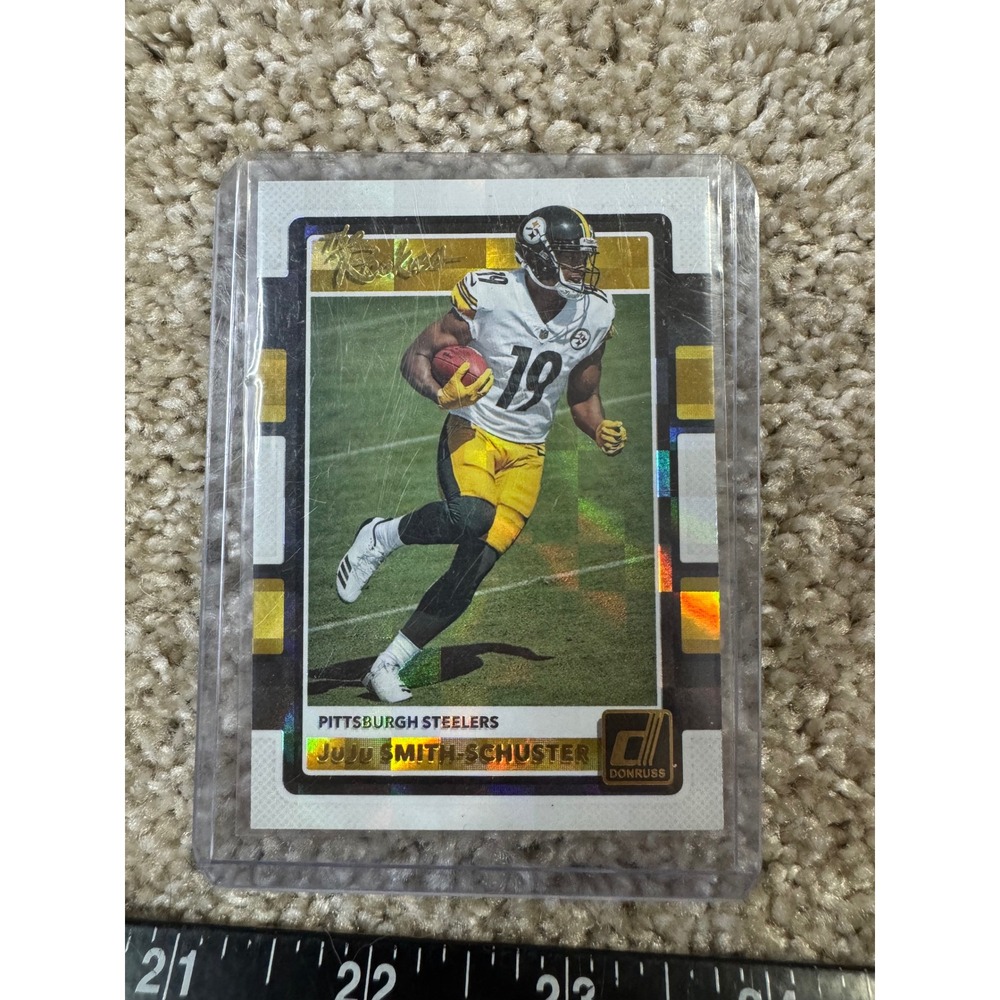 2017 Panini Donruss JuJu Smith-Schuster The Rookies #16 Pittsburgh Steelers